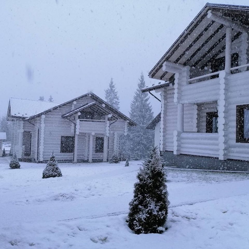Західну Україну завалило снігом: міста залишилися без світла (фото)